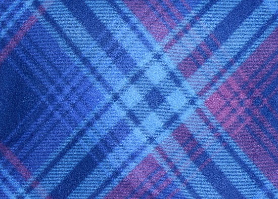 Blue and Purple Plaid